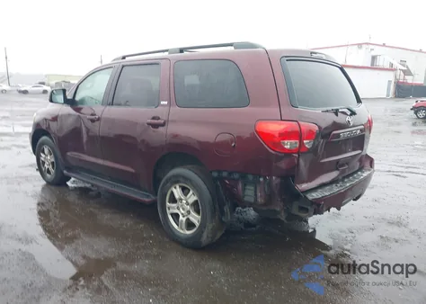 2009 Toyota Sequoia Sr5 4.7L V8 z USA, uszkodzony, nr VIN 5TDBT64A49S000647